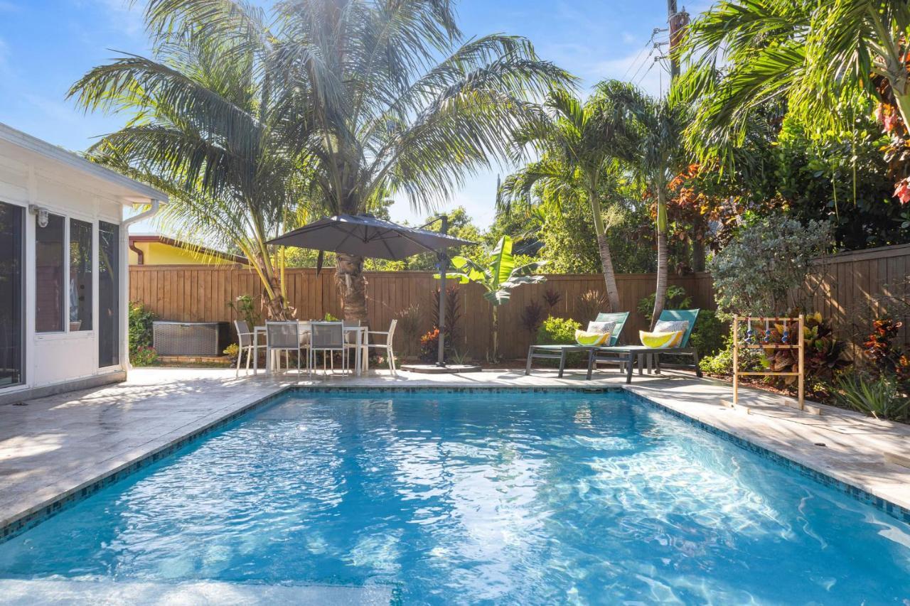 Casa Limon - Private Heated Pool Prime Location & Parking Villa ฟอร์ต ลอเดอร์เดล ภายนอก รูปภาพ